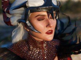 Косплеер показала сильную и властную Флемет из Dragon Age II - изображение 1