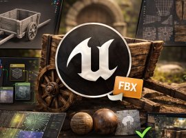 Экспорт в Unreal Engine 5 — чек-лист и гайд для 3D-моделей - изображение 1