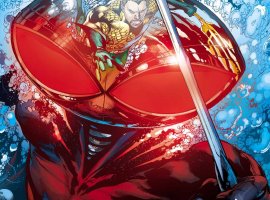 Чёрная Манта испепеляет Аквамена в геймплейном ролике Injustice 2 - изображение 1