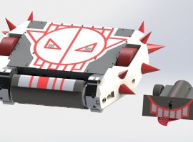 «Дуболом седьмой» и его спутник: команда «Урфин» представила мощную пару роботов из Новосибирска - изображение 1