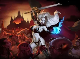 Ретро-боевик Lady Death Demonicron прошёл Kickstarter за 55 часов - изображение 1