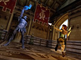 В свежем трейлере трилогии ремастеров Tomb Raider 4-6 показали битвы с боссами - изображение 1