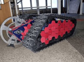 Команда из Фрязино разработала гусеничного робота «RedHorn 3» - изображение 1