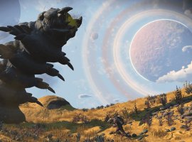 В No Man's Sky добавили гигантских песчаных червей — будто из «Дюны» - изображение 1