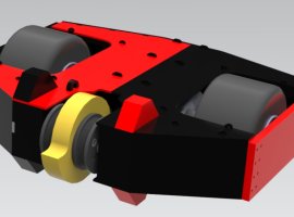 Сосновоборская команда показала робота «Стокилограммовый Сокол» для участия в «Битве роботов» - изображение 1