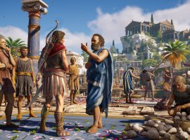 Разработчики Assassinʼs Creed Odyssey рассказали, как в мире игры появились огромные статуи - изображение 1