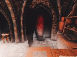Фанат добавил в Skyrim «комфортабельные гробы» для вампиров и не только - изображение 1