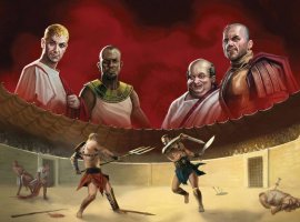 Арена не прощает ошибок — настольная игра «Спартак: Кровь и предательство» - изображение 1