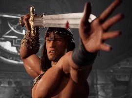 Конан-варвар уверенно сразил всех мечом в новом трейлере Mortal Kombat 1 - изображение 1