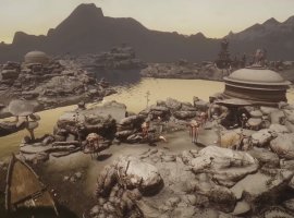 Разработчики Beyond Skyrim: Morrowind показали новые живописные пейзажи - изображение 1