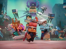 Minecraft Dungeons 2 — спин-офф серии в духе Diablo — получил официальный геймплейный трейлер - изображение 1