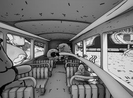 Авторы Psychonauts анонсировали аркадный симулятор водителя автобуса Thank You Bus Driver - изображение 1