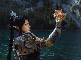 Косплеер воплотила образ полуэльфийки Шэдоухарт из Baldur's Gate III - изображение 1