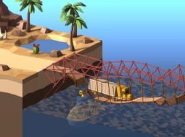 В релизном трейлере Poly Bridge 2 показаны безумные конструкции переправ - изображение 1