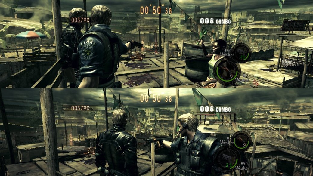 Галерея В Resident Evil 5 на PC добавили локальный кооператив на разделённом экране - 2 фото