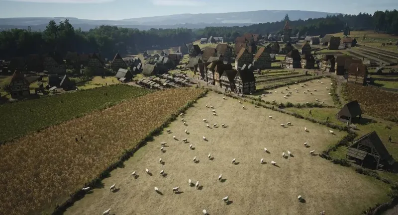 Овцы начали захват поселений в Manor Lords после правки экономики - изображение 1