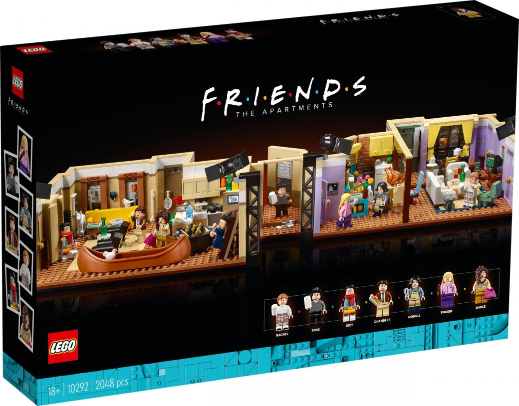 Галерея LEGO представила набор по мотивам сериала «Друзья» - 8 фото