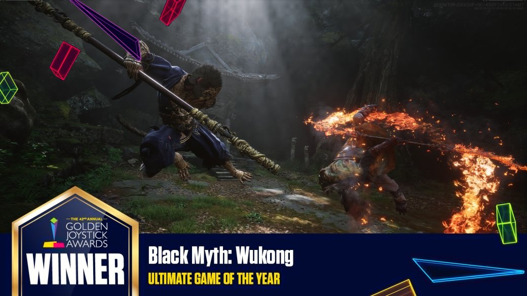 Галерея Авторы Black Myth: WuKong — «Игры года» на Golden Joystick Awards — тизерят некие сюрпризы - 2 фото