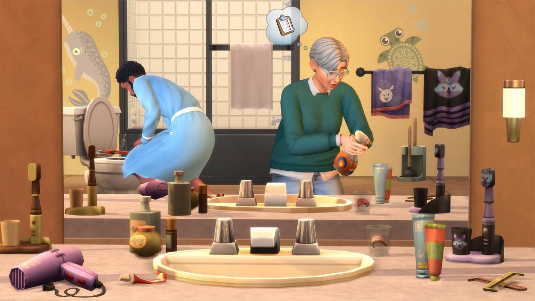 Галерея Скоро в The Sims 4 появится новое бельё и беспорядок в ванных комнатах - 2 фото