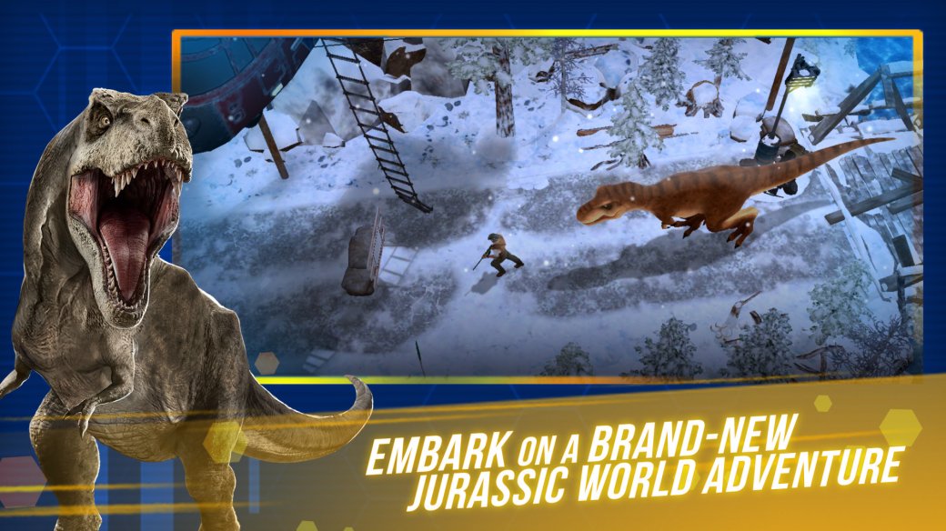 Галерея На Android и iOS вышла Jurassic World Primal Ops, где нужно приручать динозавров - 6 фото