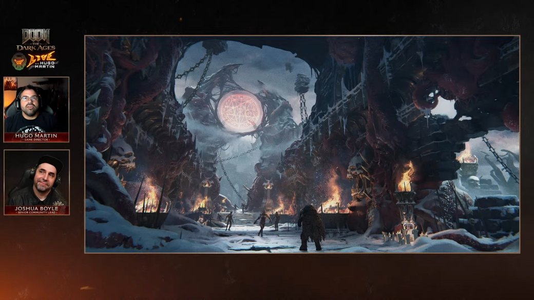 Галерея В аду холодно — авторы DOOM: The Dark Ages показали арт «первого и последнего» дополнения - 2 фото