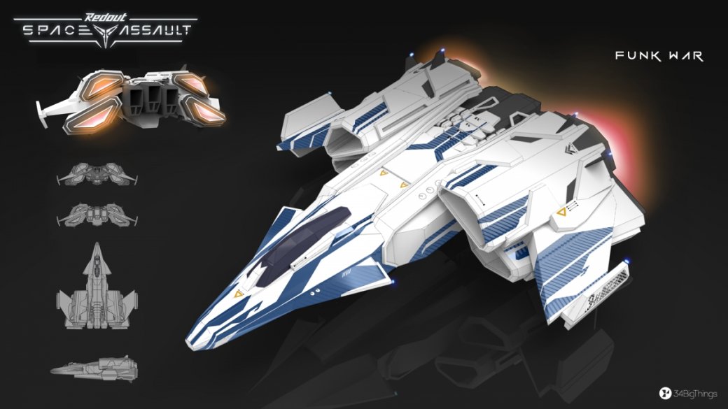 Галерея Авторы аркады Redout анонсировали космический шутер Redout: Space Assault - 4 фото