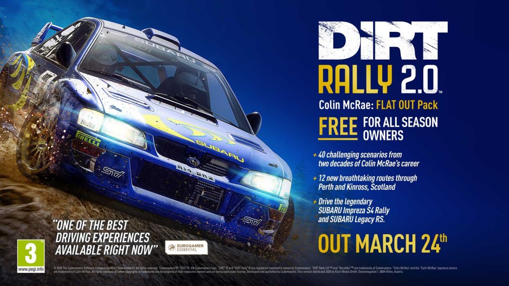Галерея Для DiRT Rally 2.0 готовят аддон в честь легендарного гонщика Колина Макрея - 6 фото
