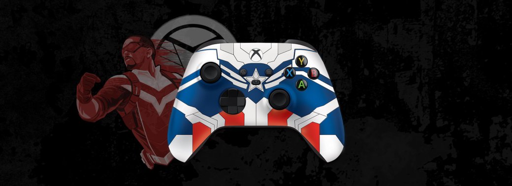 Галерея Marvel и Razer выпустят Xbox-контроллер в честь Капитана Америки - 3 фото