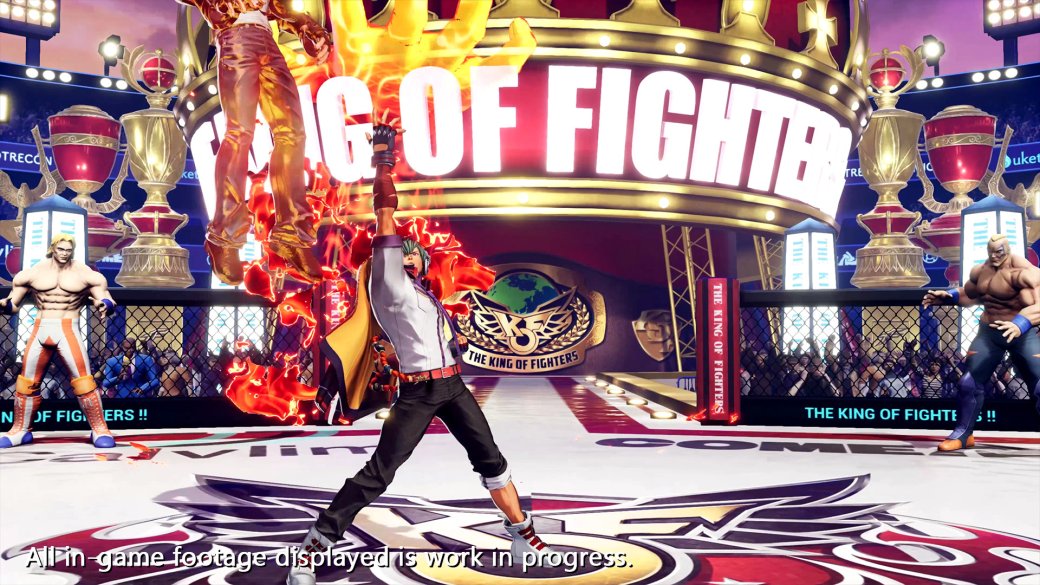 Галерея Свежий трейлер и скриншоты The King of Fighters XV посвятили главному герою - 6 фото