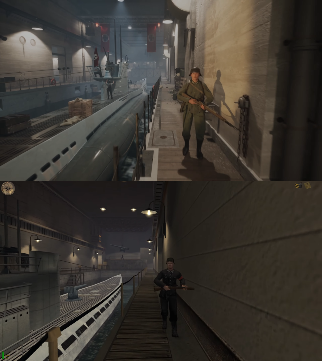 Галерея «Ту самую» стелс-миссию из Medal of Honor: Allied Assault воссоздали на Unreal Engine 5.5 - 4 фото