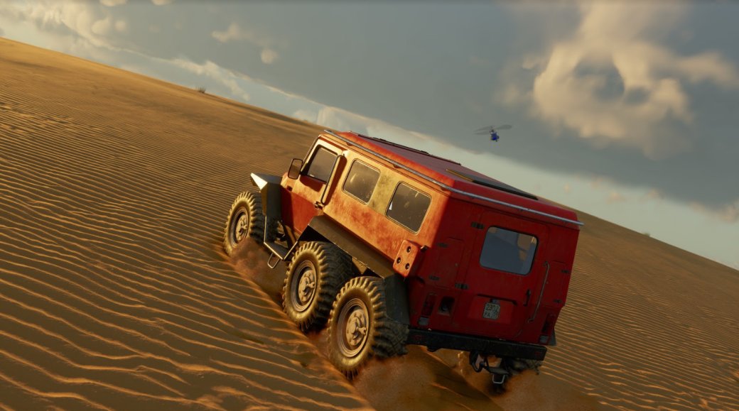 Галерея Dakar Desert Rally получила дополнение в стиле SnowRunner - 7 фото