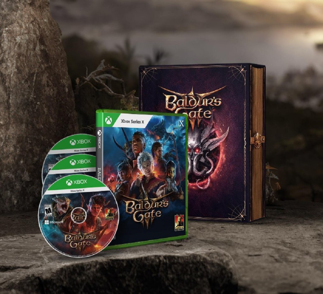 Галерея Коллекционное издание Baldurs Gate 3 для Xbox Series X будет содержать 4 диска - 4 фото
