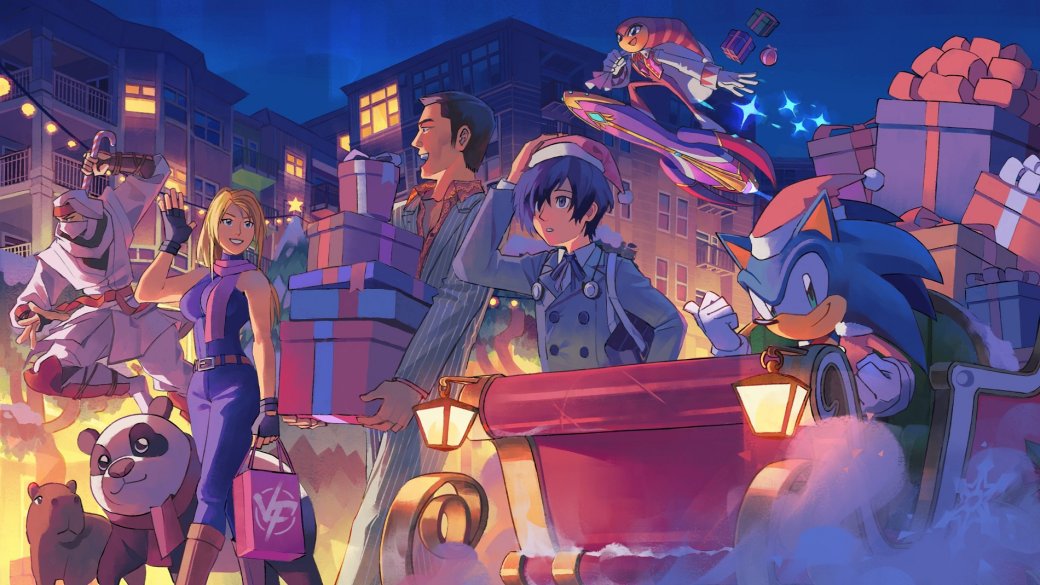 Галерея Герои Expedition 33, Atomic Heart и других игр красуются на открытках к Новому году - 2 фото