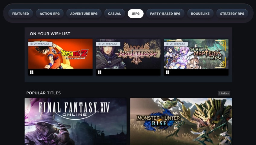Галерея В Steam появились новые страницы с метками, жанрами и категориями - 2 фото