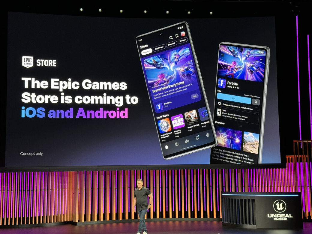 Галерея Epic Games запустит магазин EGS на устройствах Android и iOS до конца 2024 года - 3 фото