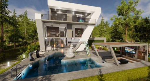 Авторы House Flipper 2 объявили о «Вечеринке у бассейна»