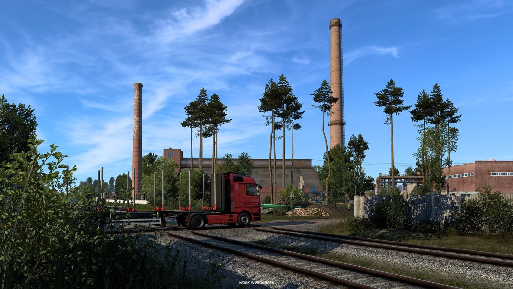 Галерея Разработчики Euro Truck Simulator 2 рассказали о российских дорогах в DLC - 10 фото