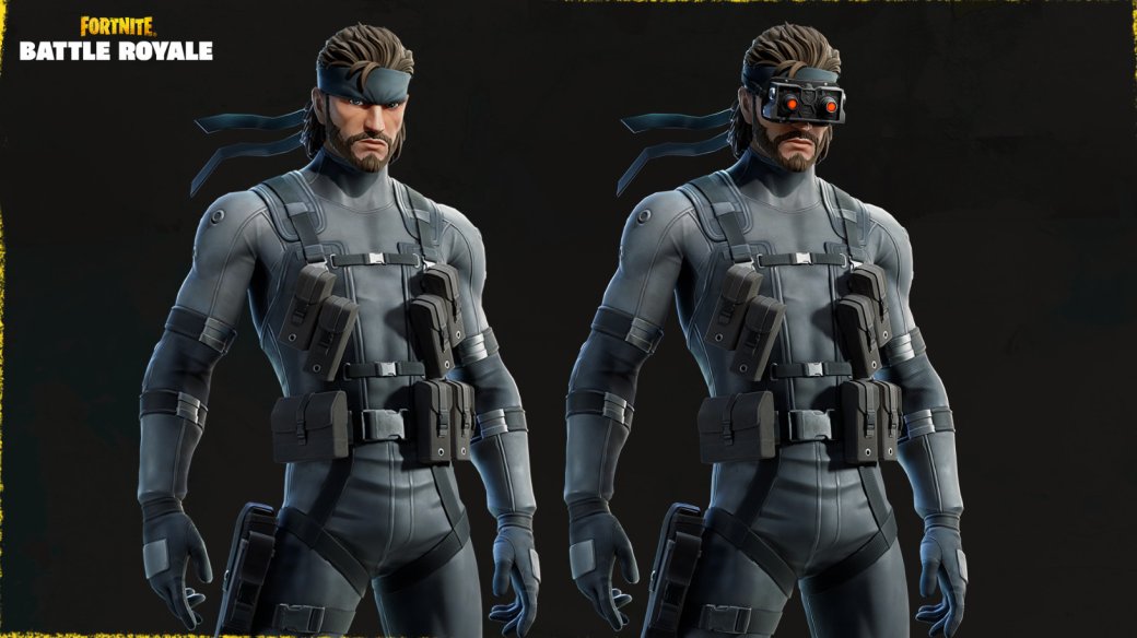 Галерея В свежем обновлении Fortnite добавили Солида Снейка из Metal Gear Solid - 4 фото