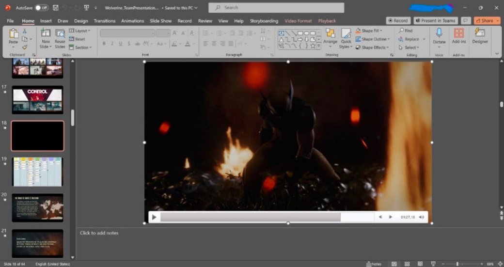 Галерея В сети появился утёкший трейлер Marvel Wolverine на основе раннего билда - 15 фото