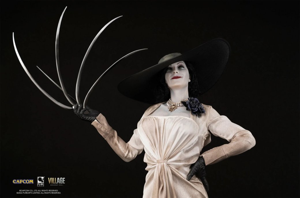 Галерея PureArts показала фигурку Леди Димитреску, которая стоит около 93 тыс рублей - 5 фото