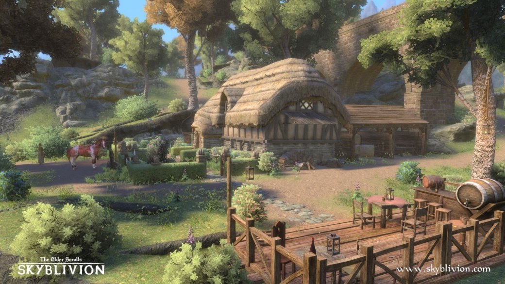 Галерея Создатели Skyblivion доделали карту Сиродила и начинают её переделывать - 3 фото
