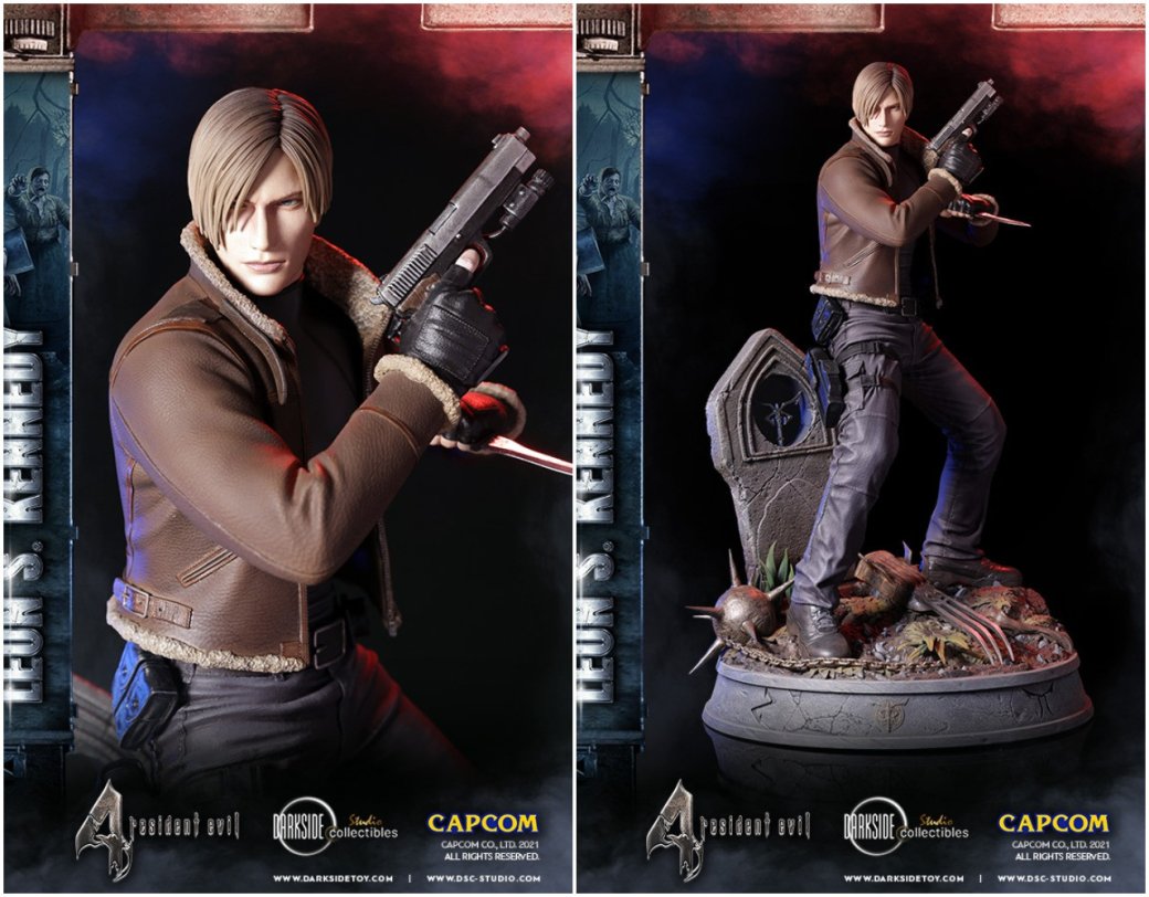 Галерея Новая фигурка Леона из Resident Evil 4 обойдётся в 74 тыс рублей - 3 фото