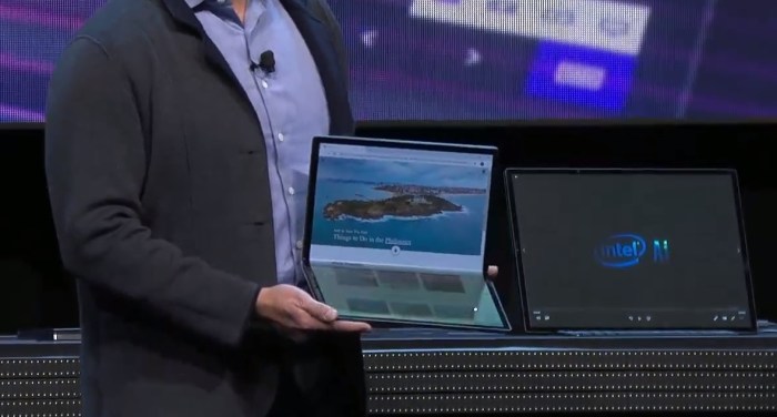 Галерея Intel показала-таки концепт ноутбука со складным экраном - 3 фото