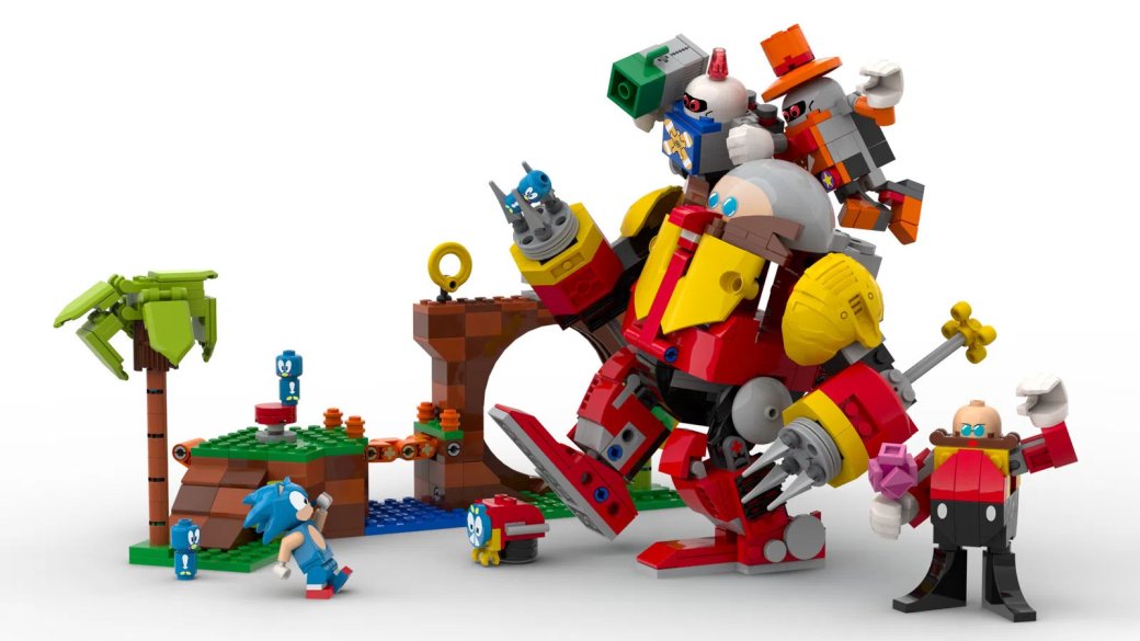 Галерея Соник получит свой тематический LEGO-набор по Sonic Mania - 5 фото