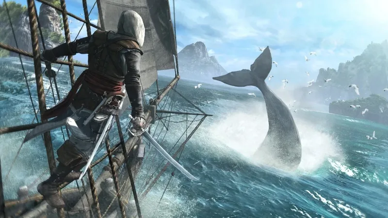 Онлайн Assassins Creed 4 Black Flag в Steam вырос после релиза Skull and Bones - изображение 1
