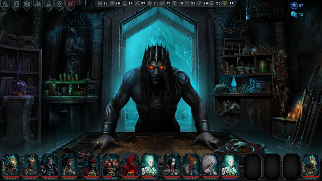 Галерея Гоблин в роли некроманта: Iratus: Lord of the Dead выходит в ранний доступ Steam - 12 фото