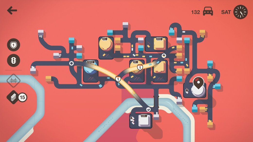 Галерея Создатели Mini Metro анонсировали и выпустили новую игру — она про пробки - 6 фото