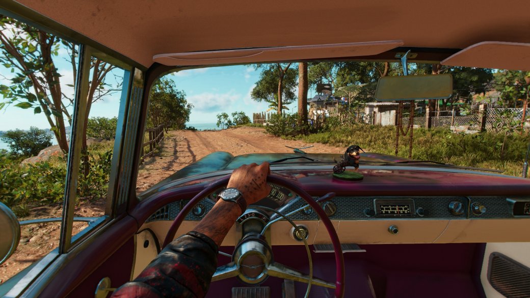 Галерея В Far Cry 6 с модом добавили регулировку поля зрения во время поездок - 3 фото