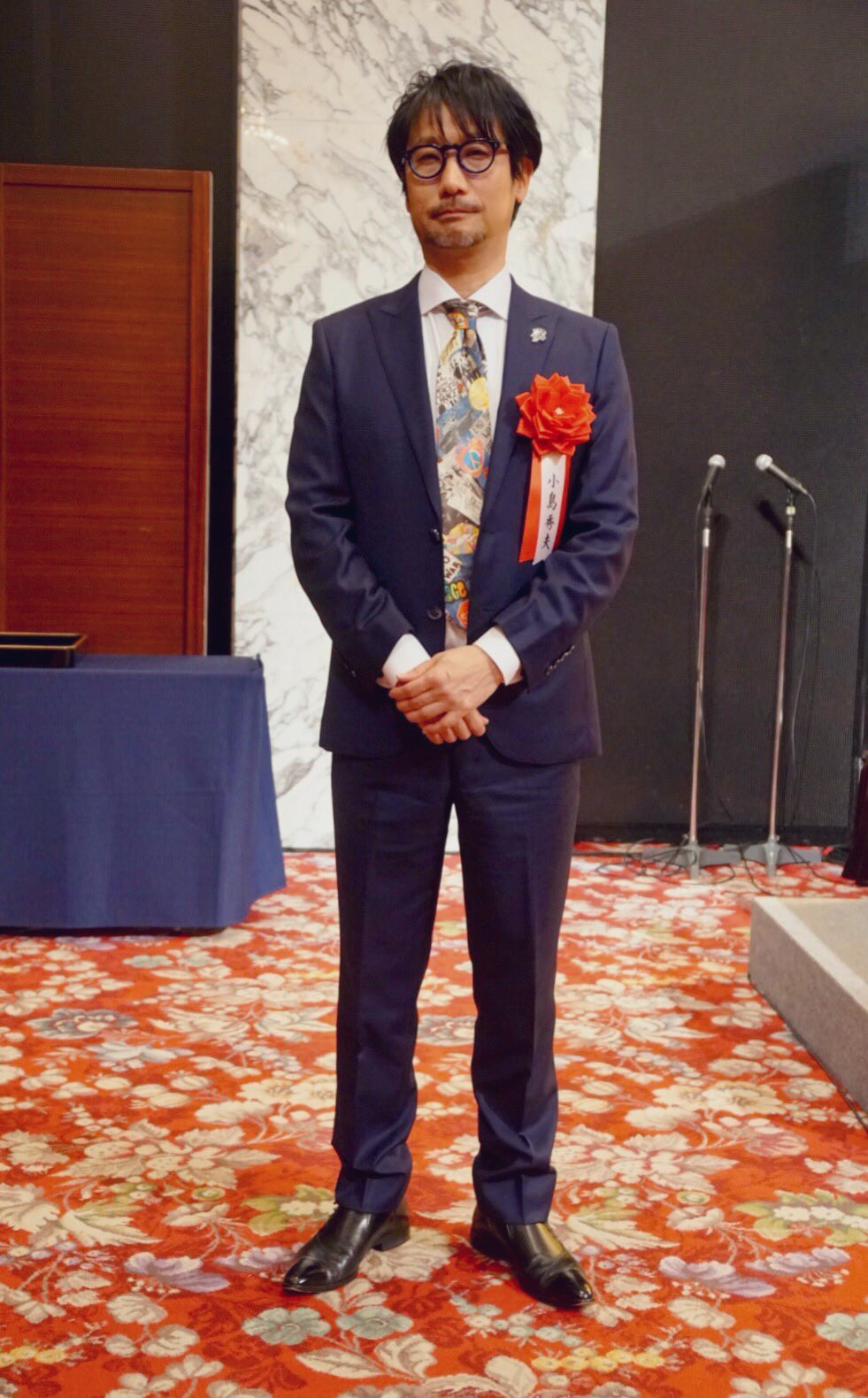 Галерея Хидео Кодзима показал свою награду от Агентства по делам культуры Японии - 4 фото