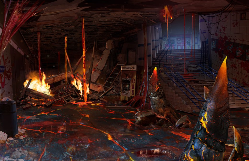 Галерея Авторы Killing Floor 2 рассказали о хэллоуинской карте Hellmark Station - 5 фото